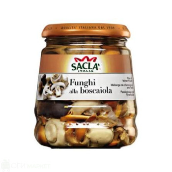 Гъби с подправки Sacla 290гр