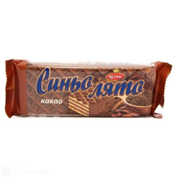 Вафла синьо лято с какао 60гр