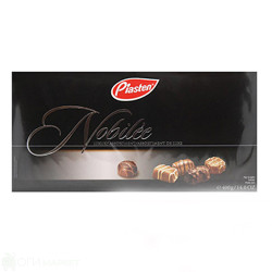 Шоколадови бонбони - Piasten - Nobilee - черни - 400гр.