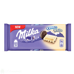 Шоколад - Milka - Oreo - бял - 0.100гр.