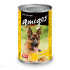 Консерва - Amigos - кучешка храна - с птиче месо - 1.240кг.