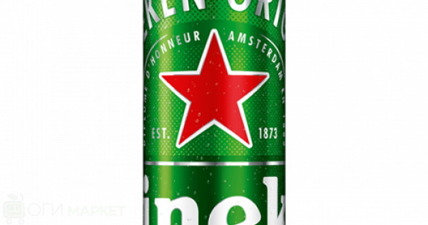 Бира - Heineken - кен - 0.5л.
