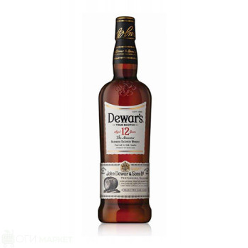 Уиски - Dewar`s - 12 years old - 0.7л.