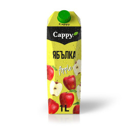 Сок - Cappy - ябълка - 1л.