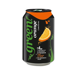 Газирана напитка - портокал - със стевия - 355мл.