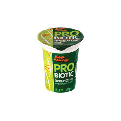 Кисело мляко - Пробиотик - 3.6% - 400гр.