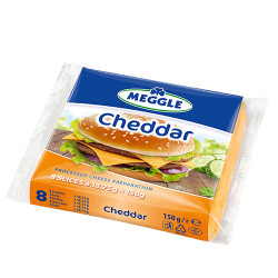 Топено сирене - Meggle - тост - чедър - 150гр.