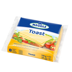 Топено сирене - Meggle - тост - слайс - 150гр.
