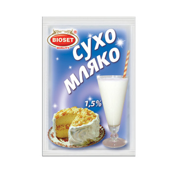 Сухо мляко - bioset - 50гр.