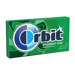 Дъвки - Orbit - Spearmint - 14 ленти