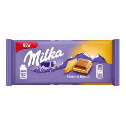 Шоколад - Milka - бисквитка Lu - 0.87гр.