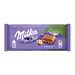 Шоколад - Milka - млян лешник - 0.100гр.