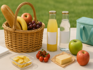 Кошница за пикник или ден навън: какви продукти да вземем, без да прекалим