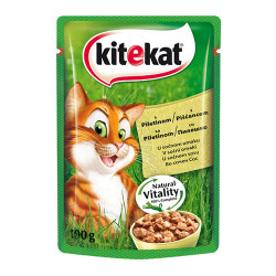 Пауч - котешки - Kitkat - пилешко - 85гр.