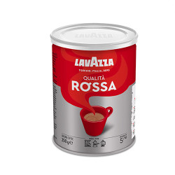 Кафе - Lavazza - Qualità Rossa - мляно - метална кутия - 250гр.