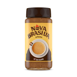 Разтворимо кафе - Nova Brasilia - crema - 90гр.