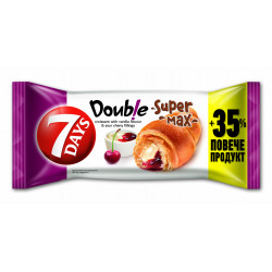 Кроасан - 7 Days - Double - Super Max - ванилия и череша - 0.150гр.