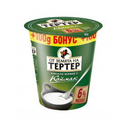 Кисело мляко Тертер с каймак 6%