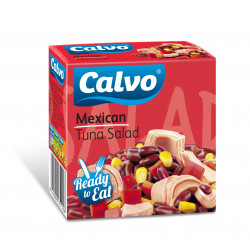 Мексиканска салата с риба тон Calvo 150гр.