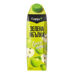 Сок - Cappy - зелена ябълка - 1л
