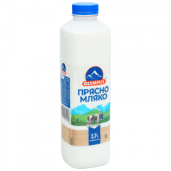 Прясно мляко 3,7% 1л. Олимпус 