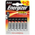 Алкална батерия Energizer AAА1.5V 4+2бр