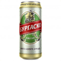 Бургаско пиво КЕН 500мл.
