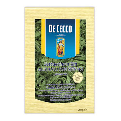 Фетучини - De Cecco - с яйца и спанак - 250гр.