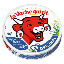 Топено сирене - La Vache Qui Rit - натурално - 120гр.