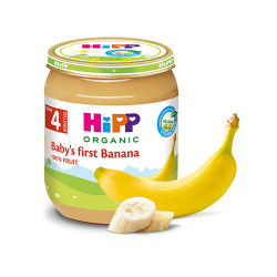 Плодово пюре - HIPP - банан - 125гр.