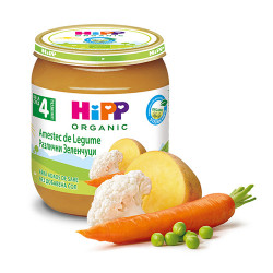 Зеленчуково пюре - HIPP - различни зеленчуци - 125гр.