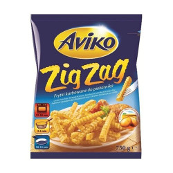 Картофи - Aviko - Zaig Zag - 750гр.