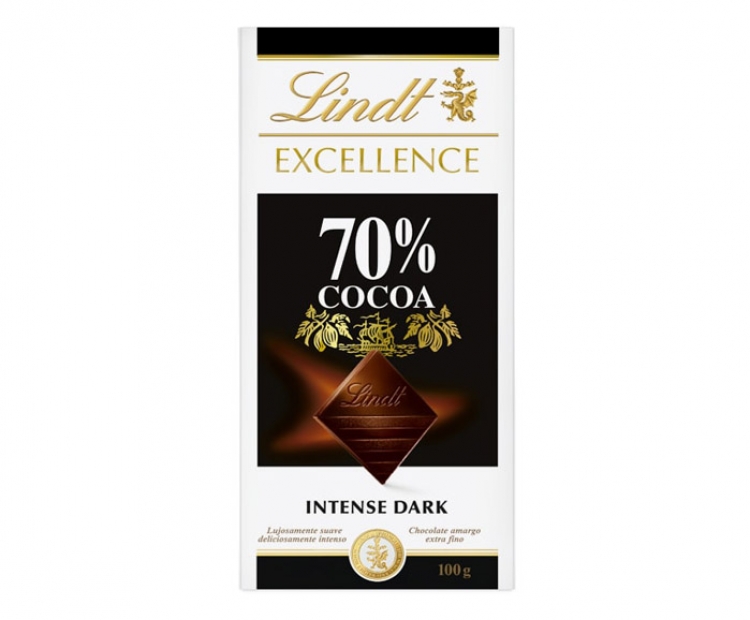 Линдт екселенс 70% какао 100гр. - Оги Маркет